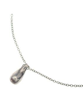 Tiffany & Co Teardrop Necklace Silver